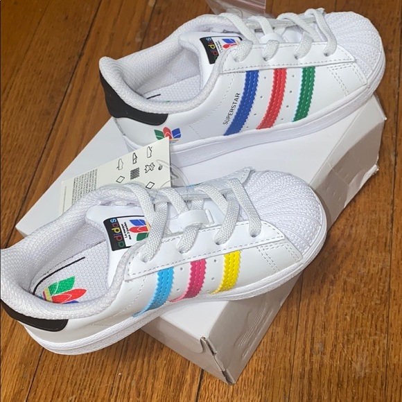 Adidas superstar ortholite toddler sneaker - Picture 4 of 5